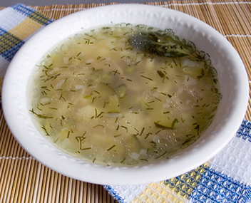 как варить суп калью