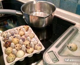 Сколько варить перепелиные яйца всмятку?
